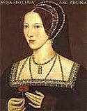 Henry VIII family tree.Anne Boleyn.2nd wife