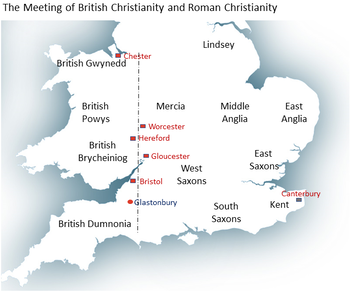 Picture The Meeting of British Christianity and Roman Christianity