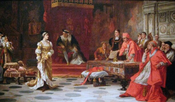 The Blackfriars Trial of  Henry VIII's Marriage to Catherine of Aragon